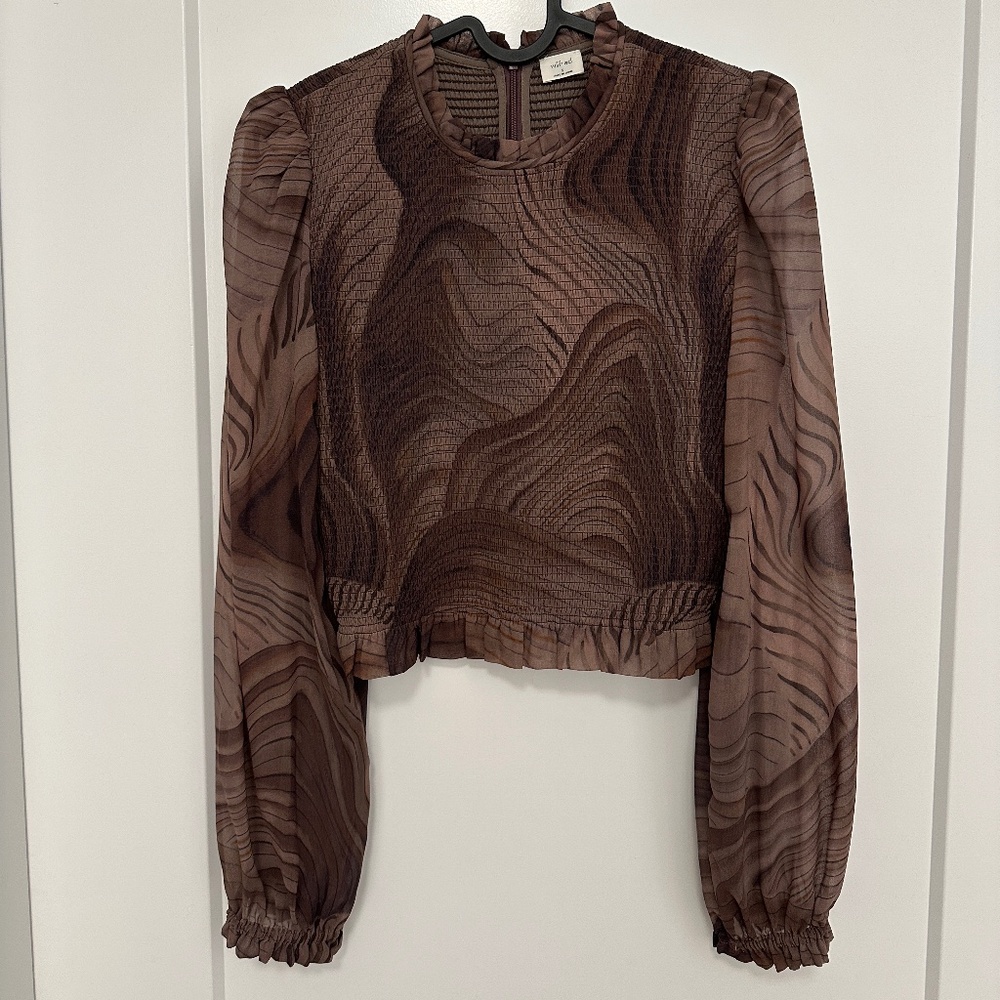 Aritzia Wilfred Tempest Blouse, S